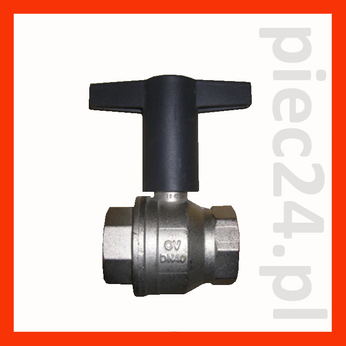 Oventrop Zawor kulowy \"Optibal\" z mosiadzu pokretlo - Piec24