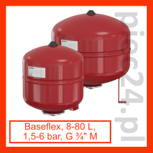 Baseflex 8 - 80 L - naczynia przeponowe c.o.