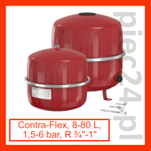 Contra-Flex 2 - 80 L - naczynia przeponowe c.o.