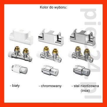Oventrop Zestaw przyłączeniowy do grzejników łazienkowych 