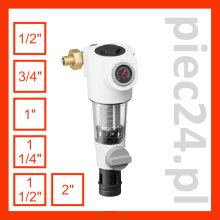Honeywell Resideo Braukmann F74CS-LF - filtr z płukaniem wstecznym