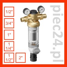 Honeywell Resideo Braukmann F76S-LF - filtr z płukaniem wstecznym