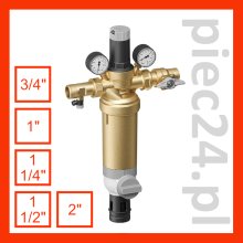 Honeywell Resideo Braukmann HS10S-LFM - stacja filtrująco-redukcyjna, korpus z mosiądzu