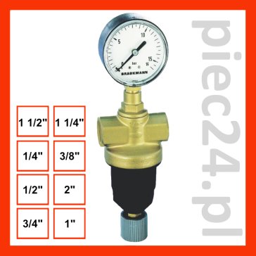 Honeywell Resideo Braukmann D22 Regulator ciśnienia do sprężonego powietrza