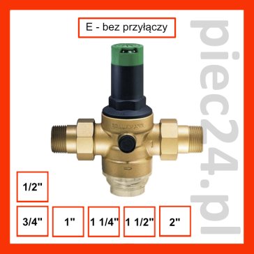 Honeywell Resideo Braukmann D06F Regulator ciśnienia - wersja standardowa  (Bez przyłączy, z obsadą siatki z tworzywa)